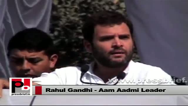 Watch Rahul Gandhi slams BJP for blocking UPA's welfare policies Video
