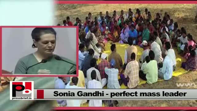 Watch Sonia Gandhi: Food Security Bill will empower the women also Video