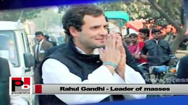 Watch Rahul Gandhi wants better facilities for the poor and downtrodden Video