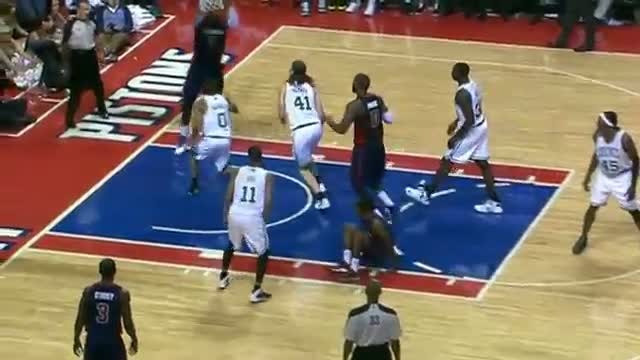 Watch NBA: Brandon Jennings' SWEET Assist From The Floor Video