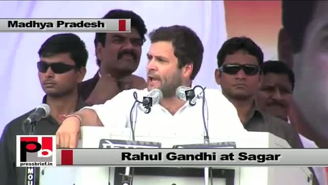 Watch Rahul Gandhi : We will fight together for development of MP Video