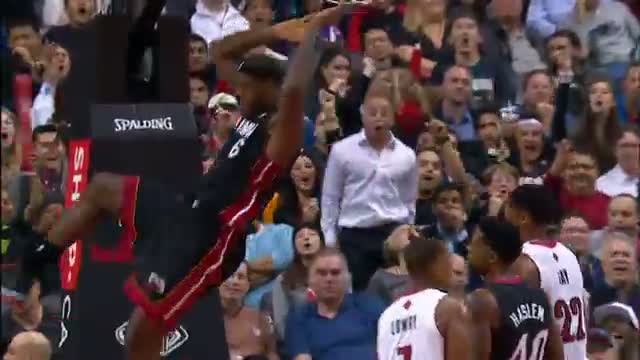 Watch NBA: LeBron Reaches Milestone with 35pts, 8reb & 8 assists vs Toronto Video