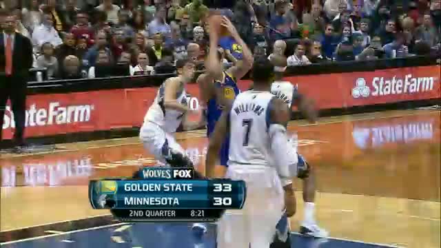 Watch NBA: Gorgui Dieng with the Ruthless Rejection Video