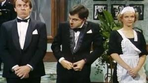 Watch Mr. Bean - Meeting the Queen: Headbutting the Queen Video