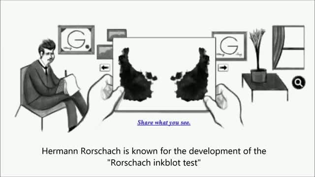 Watch Hermann Rorschach Google Doodle Video