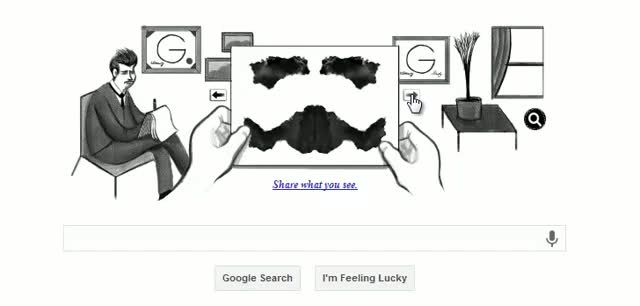 Watch Hermann Rorschach's 129th Birthday Google Doodle Video