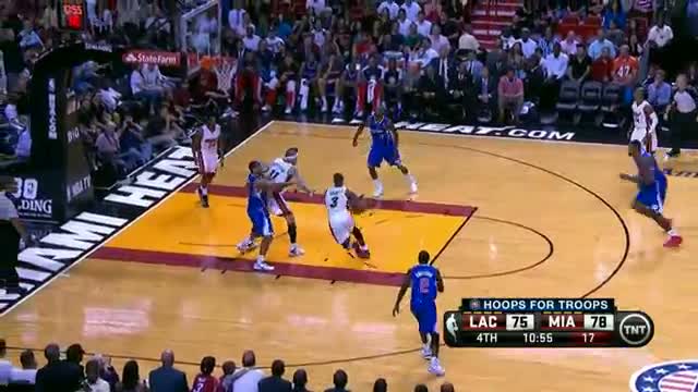 Watch NBA: Dwyane Wade Torches the Clippers Video