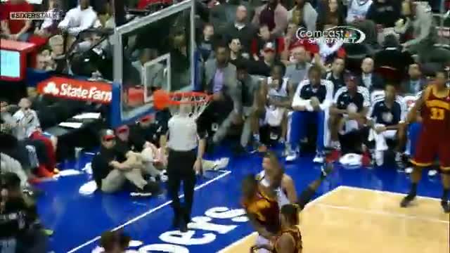 Watch NBA: Dion Waiters GETS SERVED By Thaddeus Young Video