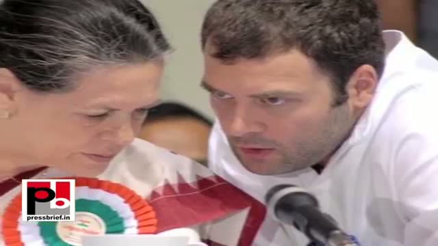 Watch Sonia and Rahul Gandhi the two iron pillars of India Video
