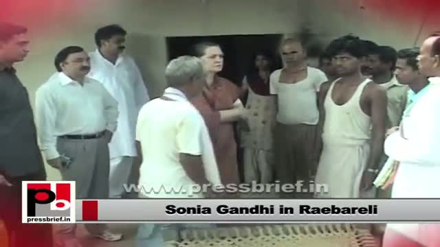 Watch Sonia Gandhi: Poor people is always a priority Video