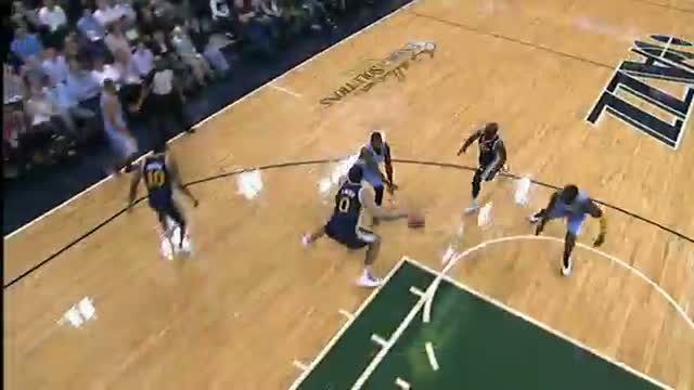 Watch NBA: J.J. Hickson's MONSTER Facial On Marvin Williams Video