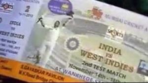 Watch A look at the ticket of Sachin Tendulkar's 200th test Video