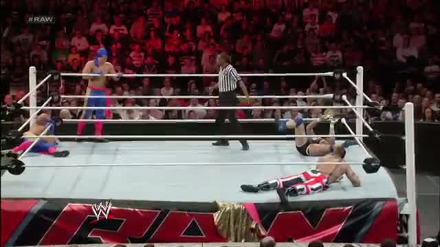 Watch WWE Raw: Santino Marella & Los Matadores vs. "The Union Jacks" - Nov. 11, 2013 Video