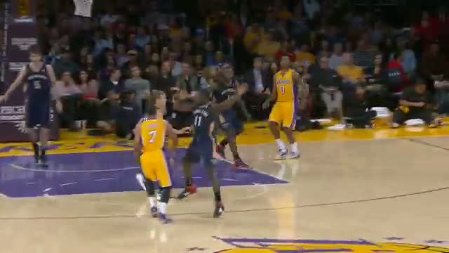 Watch NBA: Xavier Henry POSTERIZES Jeff Withey Video