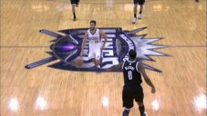 Watch NBA: Ben McLemore Finishes the Oop from Vasquez Video