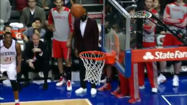 Watch NBA: Spencer Hawes Seals the Win with the MONSTER Putback Slam Video