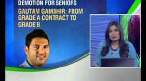 Watch BCCI scraps contracts of Zaheer, Harbhajan and Sehwag Video