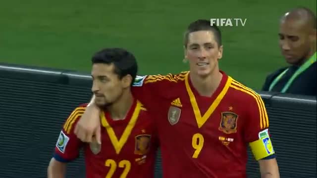 Watch Spain 10:0 Tahiti, FIFA Confederations Cup 2013 Video