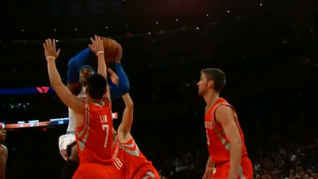 Watch NBA Duel: Carmelo Anthony vs. James Harden in Slow-Mo Video