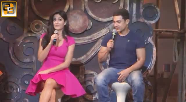 Watch Aamir Khan REACTS to Salman Katrina WEDDING at Dhoom 3 Song Launch Video