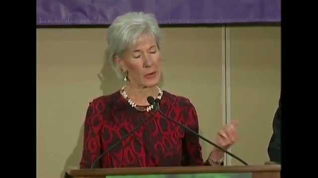 Watch Sebelius: Website Will Be Better by End of Month Video