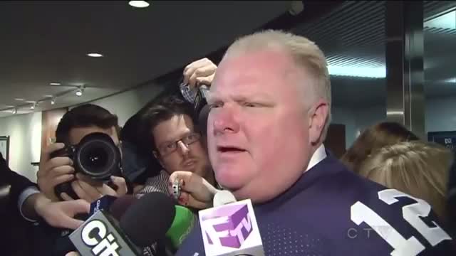 Watch SHOCK: Toronto Mayor Rob Ford Says He's Got More Than Enough Pussy to Eat At Home Video