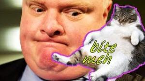 Watch Rob Ford eats beaver and smokes crack, video not attractive Video