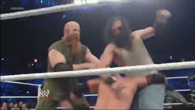 Watch WWE SmackDown: CM Punk and Daniel Bryan vs. Ryback and Curtis Axel - Nov. 15, 2013 Video