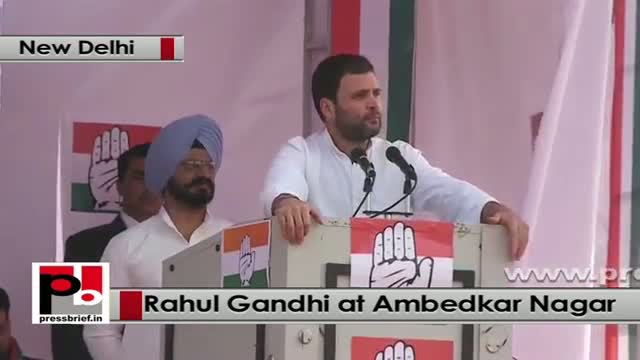 Watch Congress Vice President Rahul Gandhi in Ambedkar Nagar Video