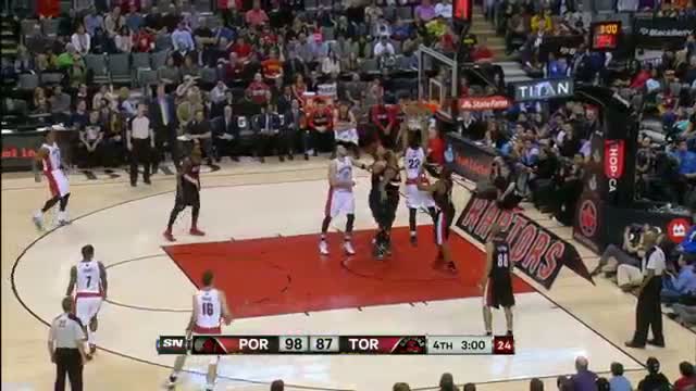 Watch NBA: Rudy Gay Notches a BIG Double-Double Video