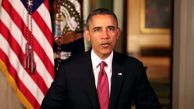 Watch WATCH Obama Omit God While Reciting The Gettysburg Address Video