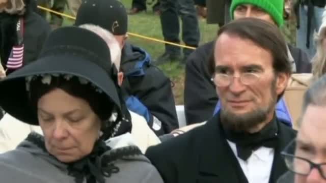 Watch US marks 150th anniversary of Lincoln's Gettysburg address Video
