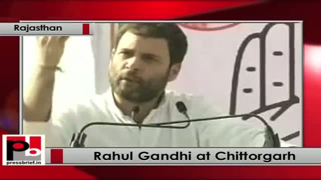 Watch Rahul Gandhi at Chittorgarh (Rajasthan) Video