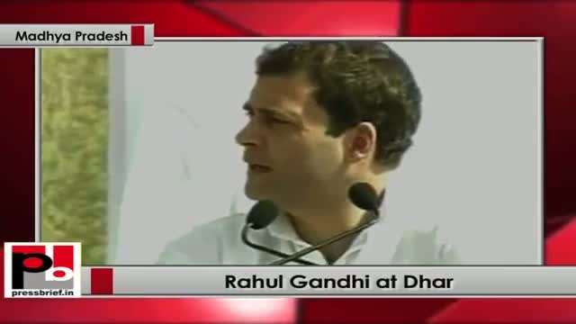 Watch Rahul Gandhi addresses Congress election rally at Kukshi (Madhya Pradesh) Video