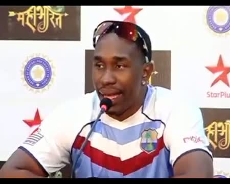 Watch We can beat India in ODI format says Bravo Video