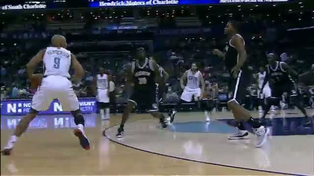 Watch NBA: Bismack Biyombo Throws Down the Facial on Garnett Video