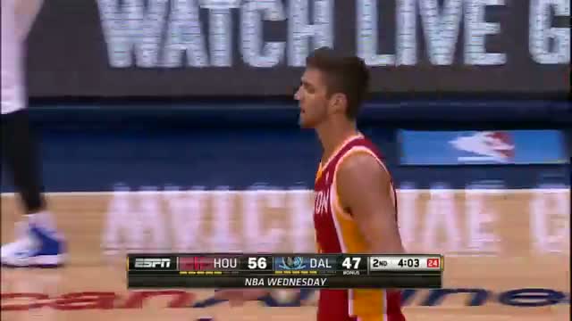 Watch NBA: Parsons Dishes Behind His Back to Harden for the Showtime Slam Video