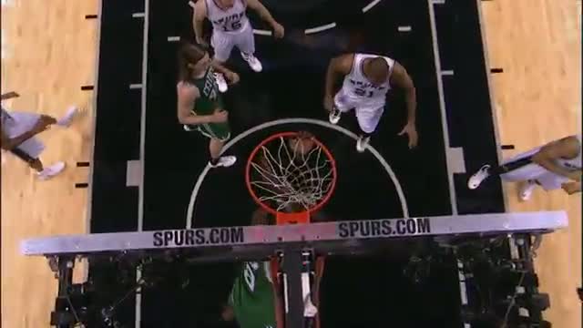 Watch NBA: Jeff Green Drives and Dunks with Authority Video