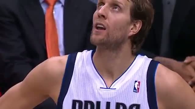 Watch NBA: Dirk Nowitzki Passes Reggie Miller on the All-Time Scoring List Video
