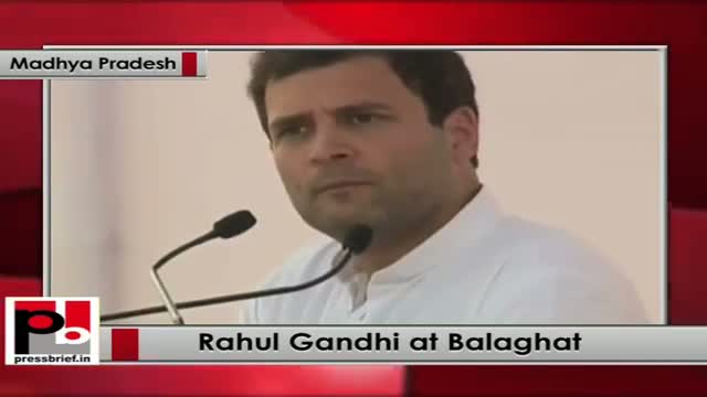 Watch Rahul Gandhi addresses Congress rally at Lanji in Balaghat district (Madhya Pradesh) Video