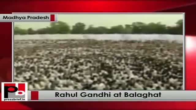Watch Rahul Gandhi at Balaghat in Madhya Pradesh: Empower people to tackle corruption Video