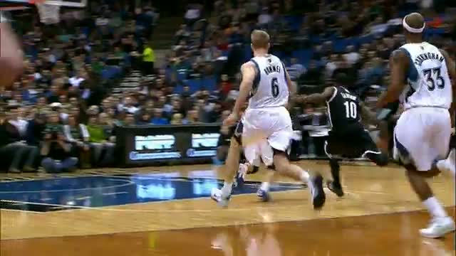 Watch NBA: Corey Brewer Chases Down Tyshawn Taylor for the Block Video