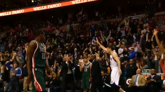 Watch NBA: Spencer Hawes' CLUTCH Shot in Slow-Mo Video