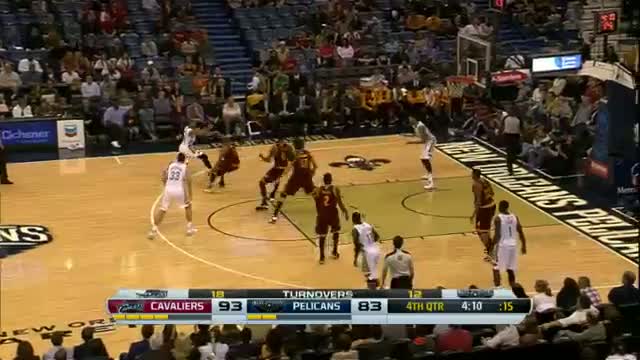 Watch NBA: Anthony Davis Helps Pelicans to Close Win Over Cavs Video
