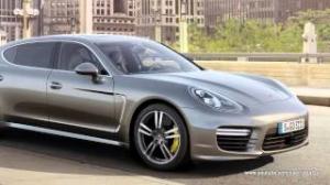 Watch 2014 Porsche Panamera Turbo S Exterior Preview Video