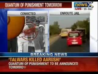Watch Aarushi Talwar Murder Case: Talwar couple break down in court, sent to Dasna jail Video