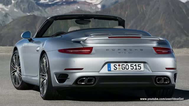 Watch 2014 Porsche 911 Turbo Cabriolet Interior and Exterior Design Video