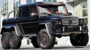 Watch 2013 Brabus B63S 700 6x6 Interior and Exterior Video