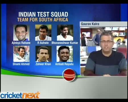 Watch Zaheer recalled for SA Tests; but no place for Gambhir Video