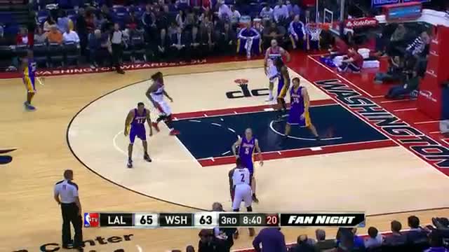 Watch NBA: Nene Sets a New Career-High Against the Lakers Video